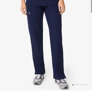 Figs Kade Cargo Scrub Bottoms in Navy